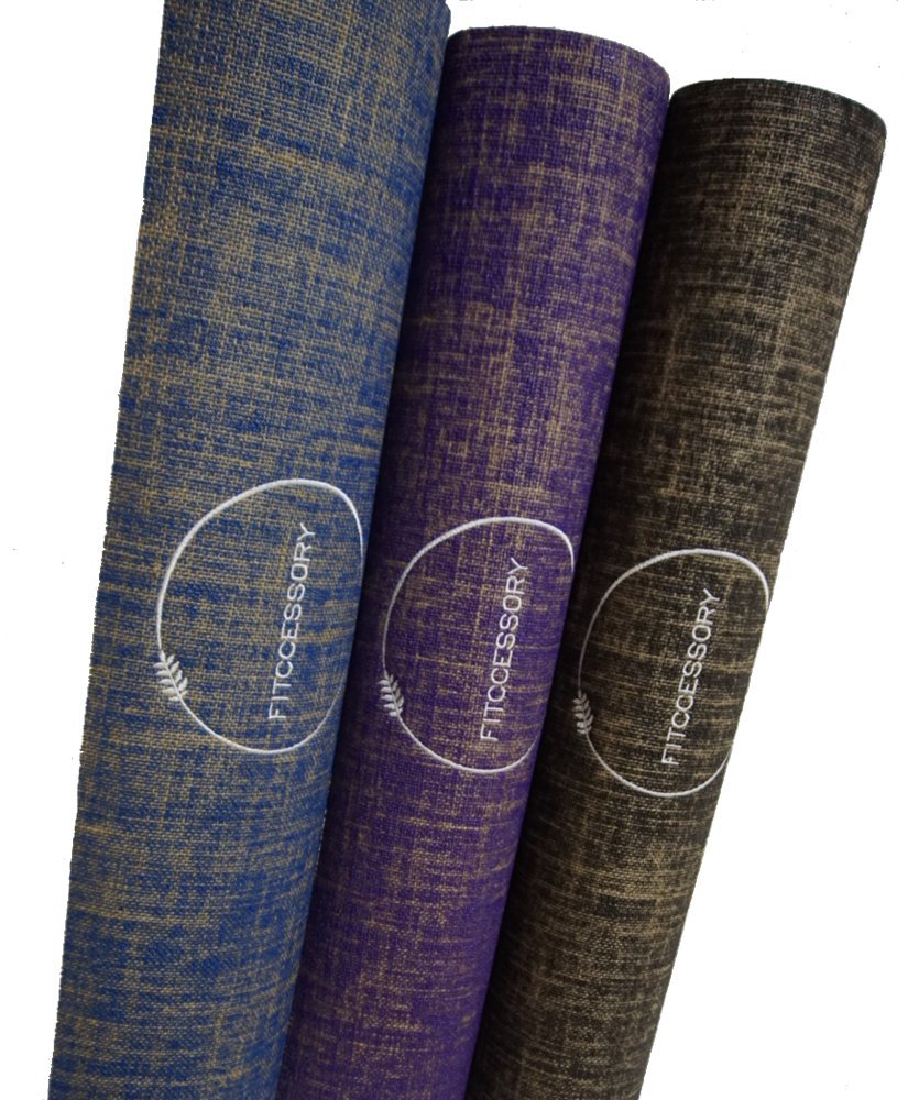 Fitccessory Hemp Yoga Mat - Eco-Friendly